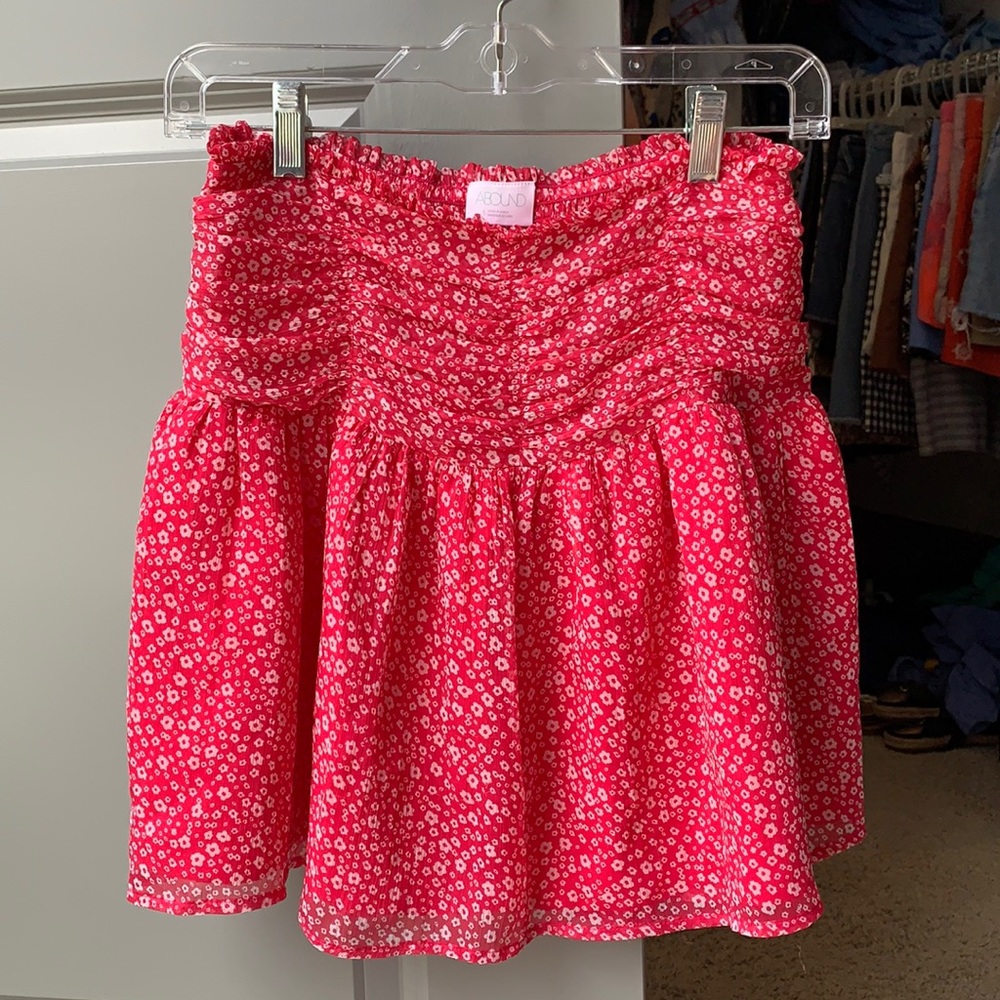 ABOUND FLOWER SKIRT